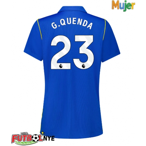 Camiseta Chelsea Geovany Quenda #23 Primera Equipación para mujer 2026-27 manga corta